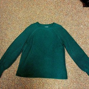 Soft Knit Green Sweater